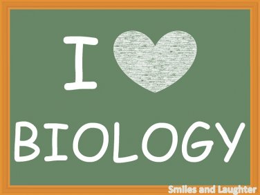 I Love Biology, Printable Poster