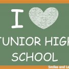 I Love Junior High School, Printable Poster