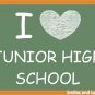 I Love Junior High School, Printable Poster
