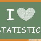 I Love Statistics, Printable Poster