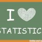 I Love Statistics, Printable Poster