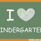 I Love Kindergarten, Printable Poster
