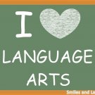 I Love Language Arts, Printable Poster
