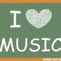 I Love Music, Printable Poster