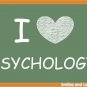 I Love Psychology, Printable Poster