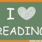 I Love Reading, Printable Poster