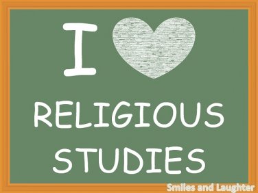 I Love Religious Studies, Printable Poster