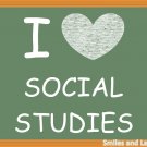I Love Social Studies, Printable Poster