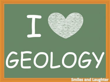 I Love Geology, Printable Poster