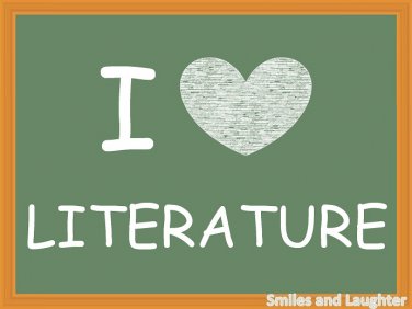 I Love Literature, Printable Poster