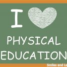 I Love Physical Education, Printable Poster
