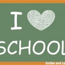 I Love School, Printable Poster