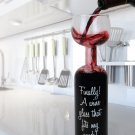 Wine Bottle Glass Holds a Whole Bottle Drink 750ml - Big Mouth Toys