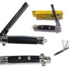 Push Button Pocket Comb Fake Switch Blade Folding Knife - BUY 2 GET 1 FREE!!