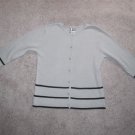 Women's Clio Button Up Sweater Shirt Size: M