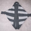 Women's Charlotte Russe Cardigan Shawl Sweater Striped Size: M