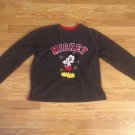Women's Disney Gray Mickey Mouse Star Fleece Sweatshirt Size: Large
