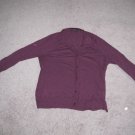 Women's American Eagle Magenta Cardigan Sweater Rayon & Nylon Size: L