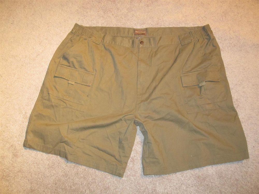 Men's Great Northwest Clothing Company Cargo Shorts Brown Size: 54