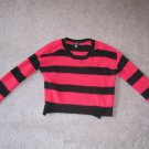 Junior's Rue 21 Bright Striped Sweater Size: M
