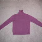 Women's Kirkland Signature 100% 2 Ply Cashmere Turtleneck Sweater Magenta Sz: M