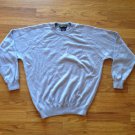 Women's Kirkland Signatures Light Blue Cashmere Long Sleeve Sweater Size: L