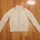 Women's Ann Taylor Factory Store Light Green Zip Up Sweater Size: Xsmall