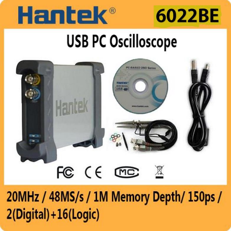 Usb осциллограф hantek 6022be обзор