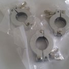 KF-25 NW-25 Vacuum Clamper Aluminum  70 x 50 mm  (Lot of 9 pcs)