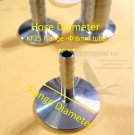 KF25 (NW25) Vacuum flange to Hose Adapter Flange  8mm diameter Tube