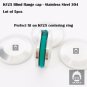 KF-25 NW-25 Vacuum Blind flange Cap 304 SS OD 1.622" or 41.2 mm (Lot of 5 pcs)