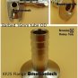 16 mm OD barbed hose X KF25 flange stainless steel vacuum adapter