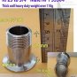 Adapter KF25 to 3/4” Male NPT, Heavy duty thick wall version, SS304 weight 110g