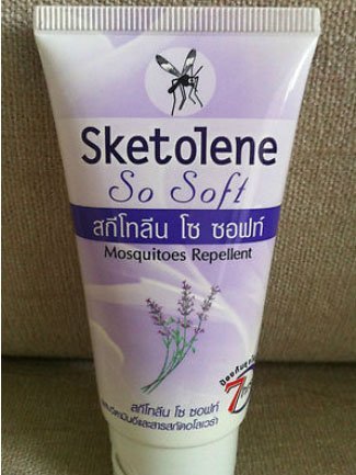 2x Sketolene Mosquito Repellent with Deet (50g)