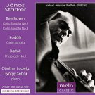 Janos Starker Plays Kodaly,Beethoven and Bartok - MELOCLASSIC CD Release 2014
