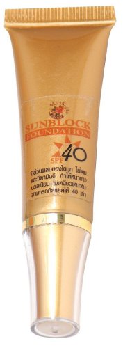 MARK UP COSMETIC Sun Block Foundation 10g. UVA UVB PA+++ SPF40