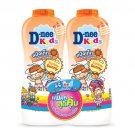 New D-nee Kids Funny Sunny Body Powder  2 x 200 g.