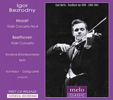 Igor Bezrodny Plays Mozart and Beethoven - MELOCLASSIC CD Release 2014