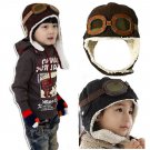 TODDLER BOMBER FLIGHT HELMET STYLE BEANIE