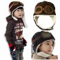TODDLER BOMBER FLIGHT HELMET STYLE BEANIE