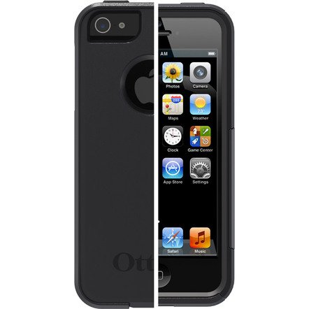 New OtterBox Black Commuter Case for Apple iPhone 5 / 5S