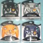 New 4 Controllers for Nintendo GameCube / Wii Black Platinum Orange Spice Indigo