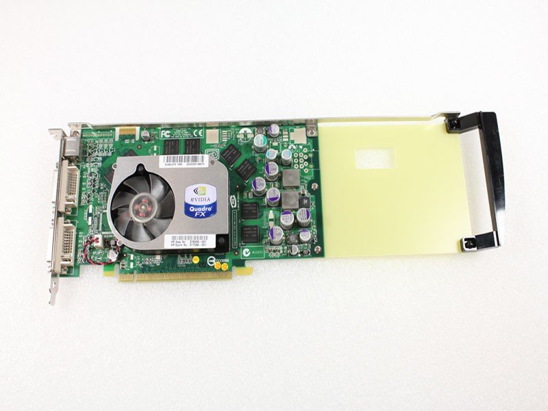 NEW HP NVIDIA QUADRO FX 1400 128MB DUAL DVI VIDEO GRAPHICS CARD