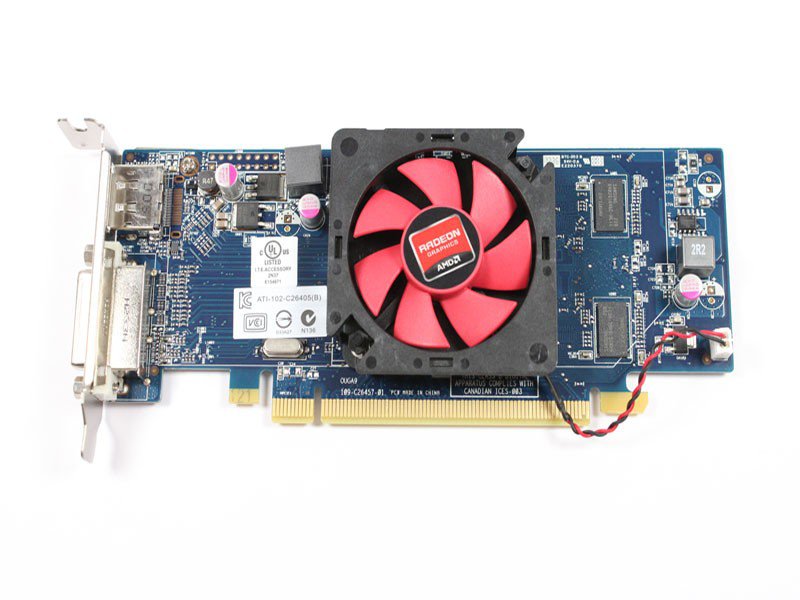 Brand New AMD RADEON HD6450 1GB LOWPROFILE PCI-E DVI-DISPLAYPORT VIDEOCARD