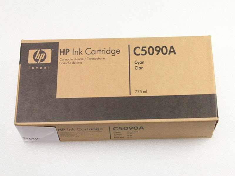 HP C5090A CYAN 775ML INK CARTRIDGE