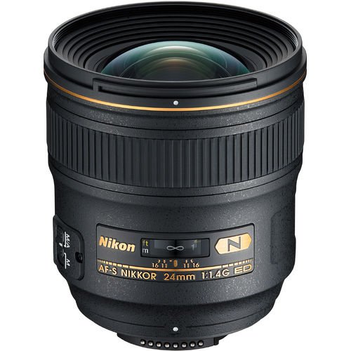 Nikon 24mm f/1.4G AF-S ED Wide Angle Auto Focus Nikkor Lens - 2184