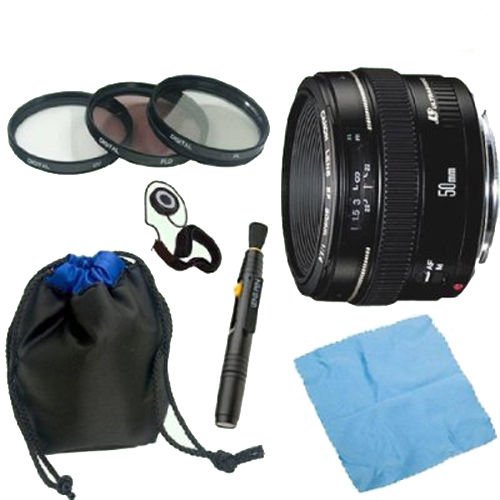 Canon EF 50mm f1.4 USM Medium Telephoto Lens & More