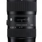 Sigma 210306 18-35mm F1.8 DC HSM Lens for Nikon APS-C DSLRs (Black)
