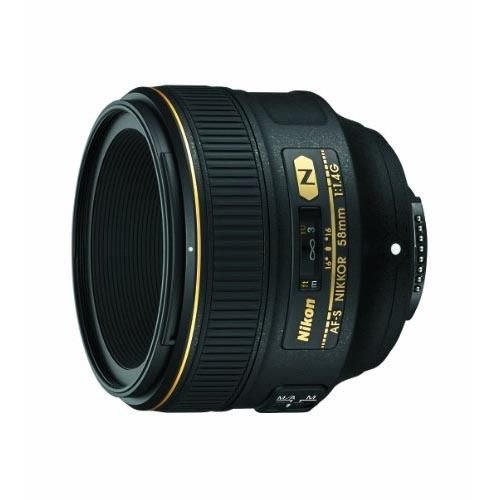 Nikon 58mm f/1.4G AF-S NIKKOR Lens for Nikon Digital SLR Cameras