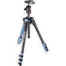 Manfrotto BeFree Compact Travel Aluminum Alloy Tripod with Case (Blue)